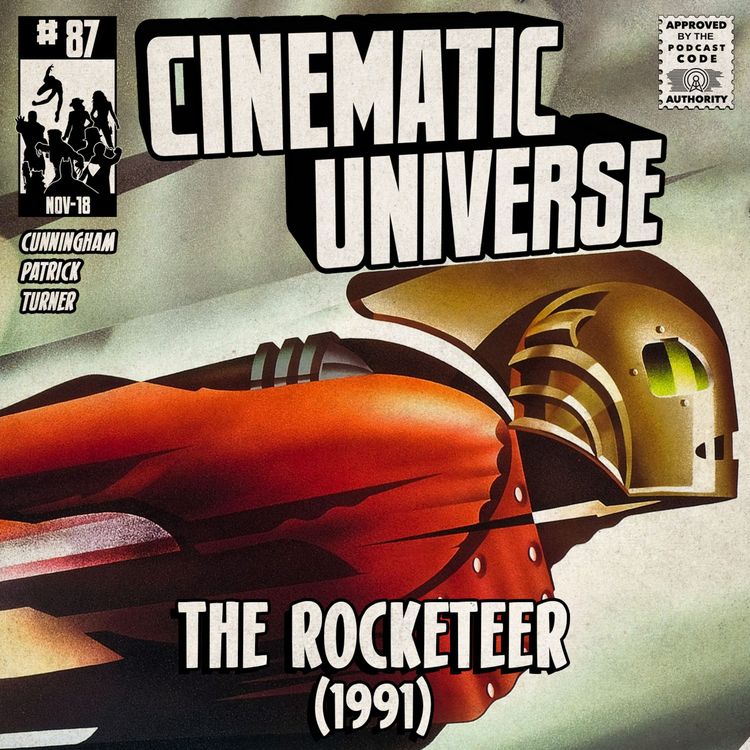 cover art for Episode 87: The Rocketeer (1991)
