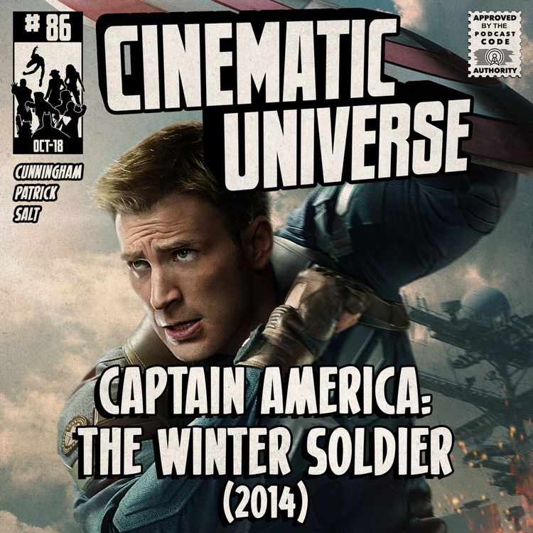 cover art for Episode 86: Captain America: The Winter Soldier (2014)