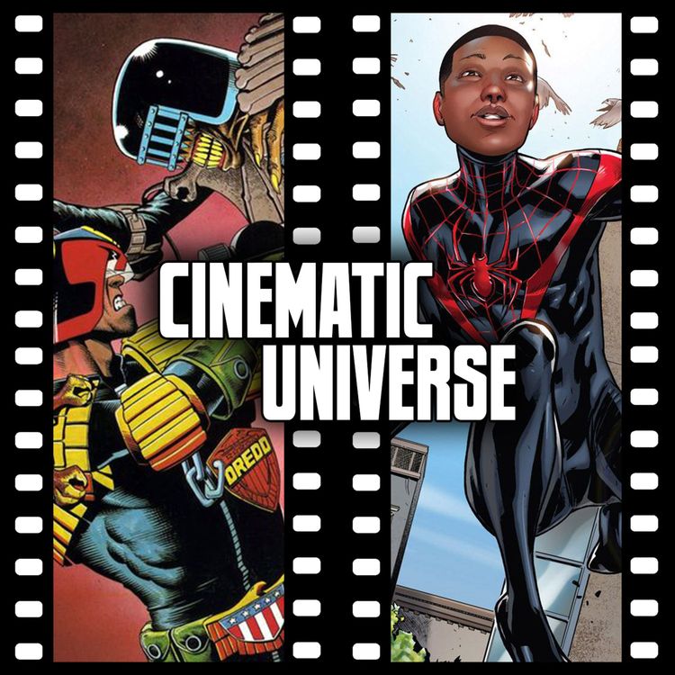 cover art for Megasode 56.5 / 57.5: Judge Dredd, Amazing Spider-Man: Civil War and Ultimate Comics Spider-Man