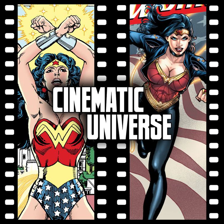 cover art for Minisode 55.5: Wonder Woman by George Perez and #600