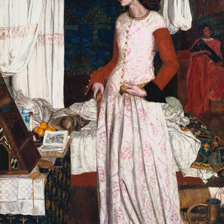 cover art for La Belle Iseul by William Morris, with Dr Emma Wells