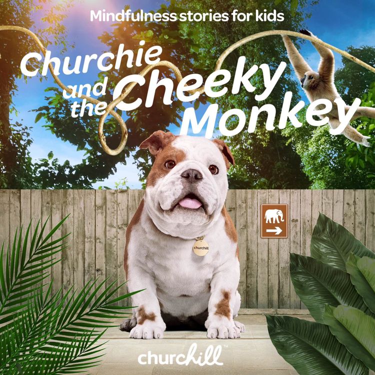 cover art for Churchie and the Cheeky Monkey