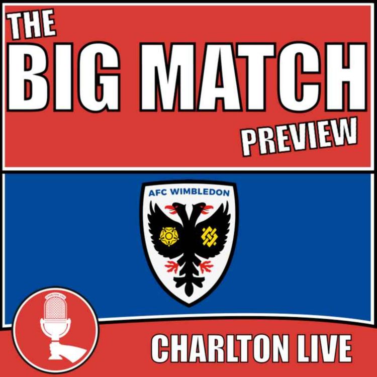 cover art for Big Match Preview - AFC Wimbledon at home 2021-22