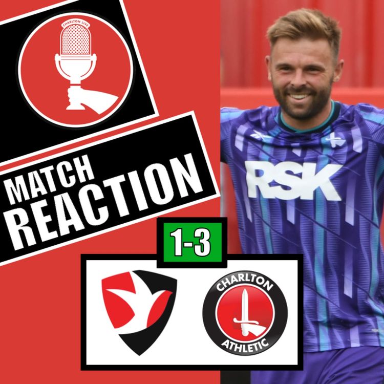 cover art for Charlton Athletic Score Three in Carabao Cup Win Over Cheltenham Town to Kick Season Off