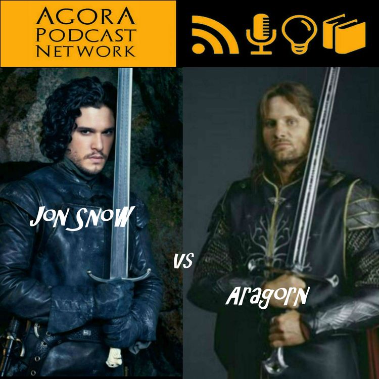 cover art for 50 Shades of Great III - Jon Snow v Aragorn