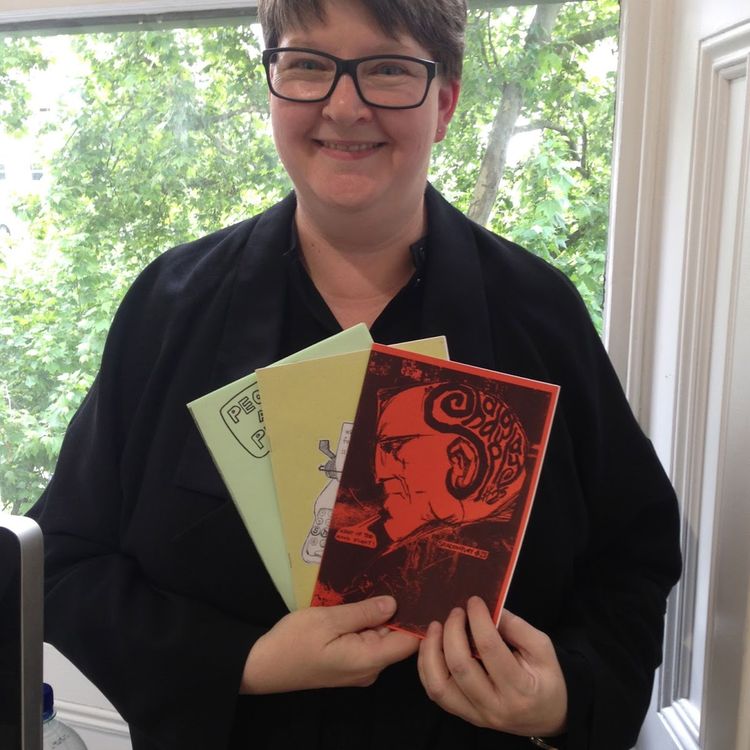 cover art for Desert Isolation Discs: Author and professor Teal Triggs