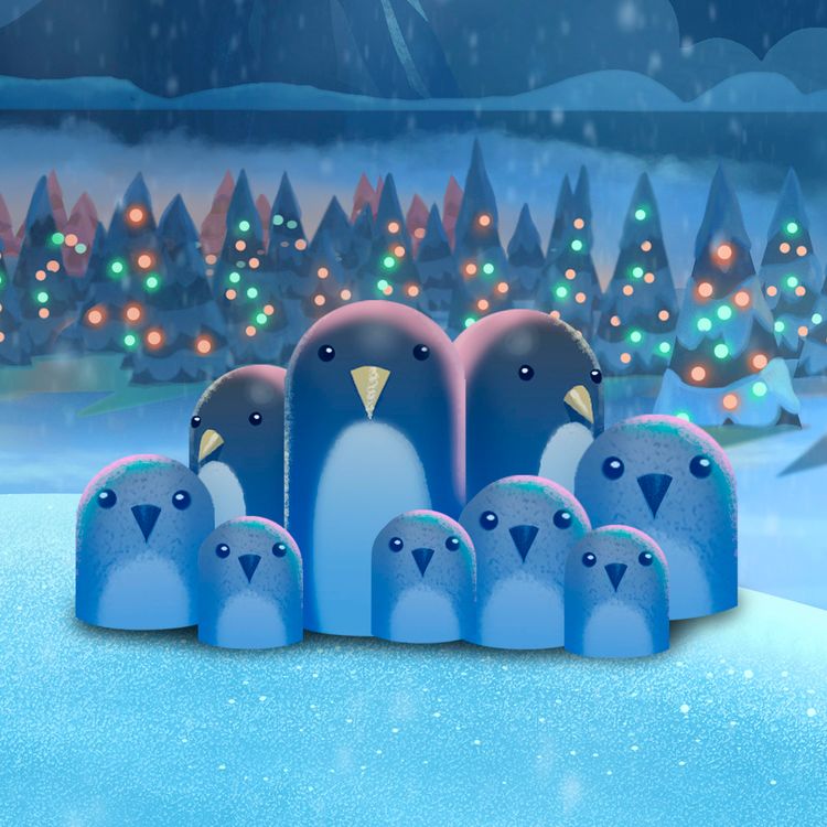 cover art for Fluffi The Penguin