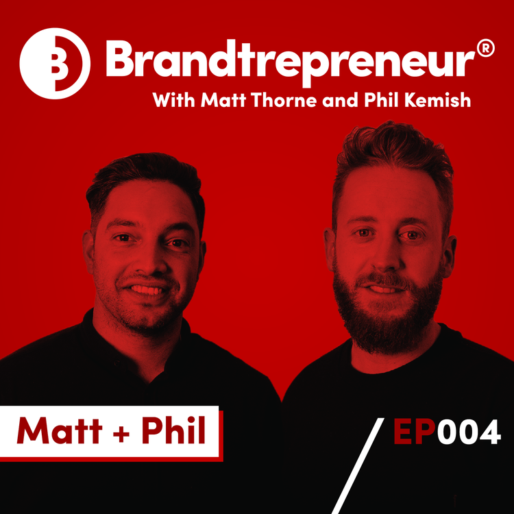 cover art for WHY you should be BUILDING A BRAND not just a business | EP004
