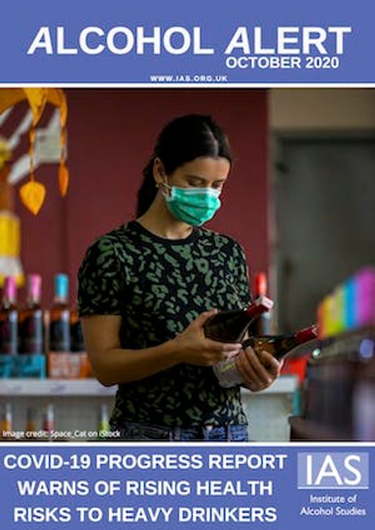 cover art for Alcohol Alert – October 2020