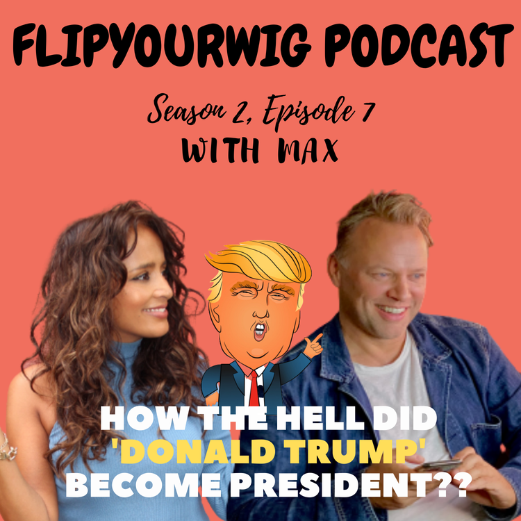 cover art for DONALD TRUMP 'THE ACCIDENTAL PRESIDENT' WITH JAMES FLETCHER!