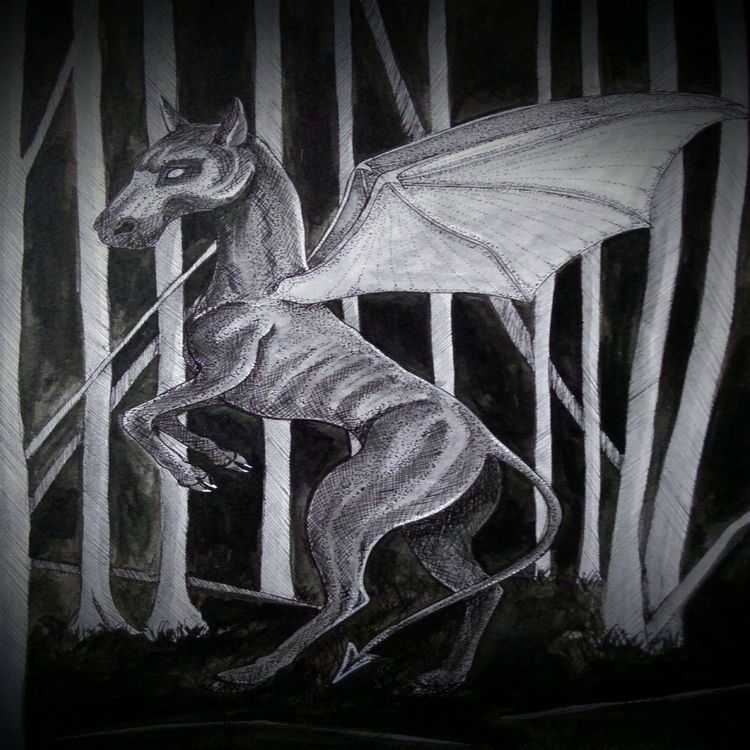 cover art for Mirths and Monsters episode 2 The Jersey Devil part 2