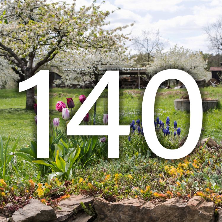 cover art for 140 - The Veg Plot in April