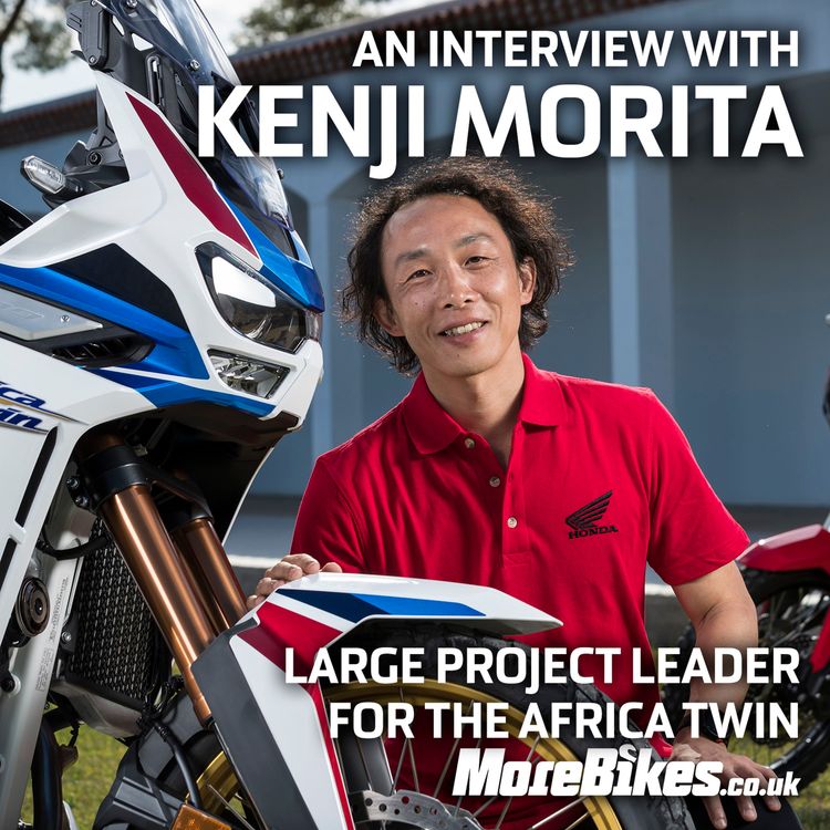 cover art for 48 Honda Africa Twin Adventure Sports - Interview with Kenji Morita