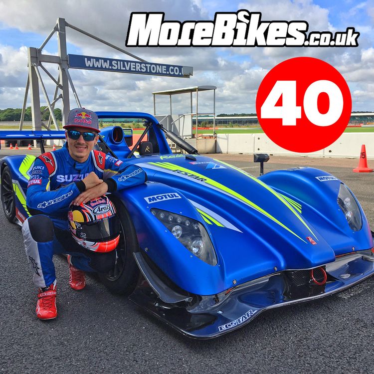 cover art for 040 Interview with Maverick Vinales at Silverstone