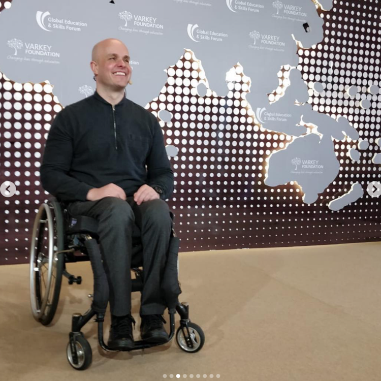 cover art for Bitesize: Mark Pollock's battle to get over paralysis