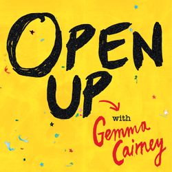 cover art for Open UP with Gemma Cairney