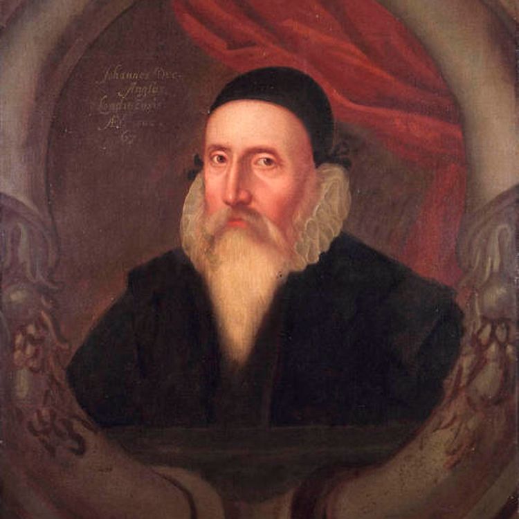cover art for The Angel Conjuring Alchemist: John Dee