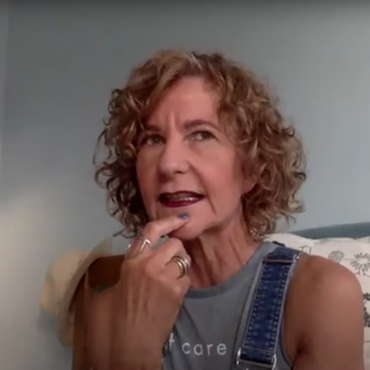 cover art for Susan Carter of The Archers - aka Charlotte Martin on Dumteedum does Zoom