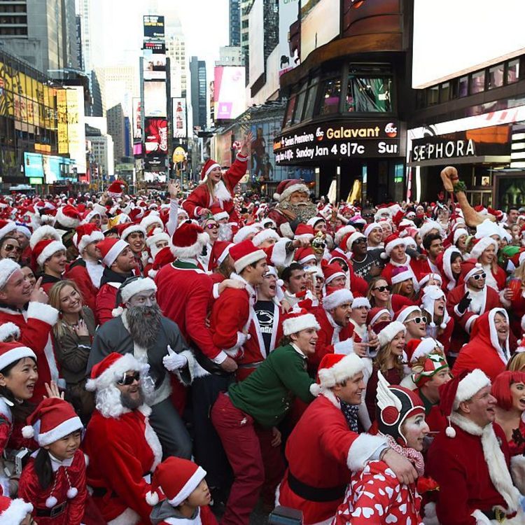 cover art for DTD: 305 Santa con comes to Ambridge and the story of the black Father Christmas