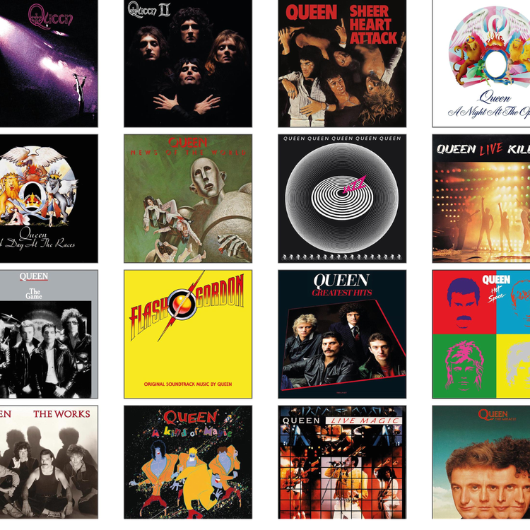 cover art for QUEENPOD EPISODE 3 - ALBUM COVERS SPECIAL