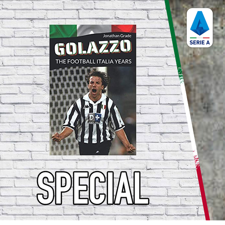 cover art for Interview with Jonathan Grade, author of Golazzo: The Football Italia Years