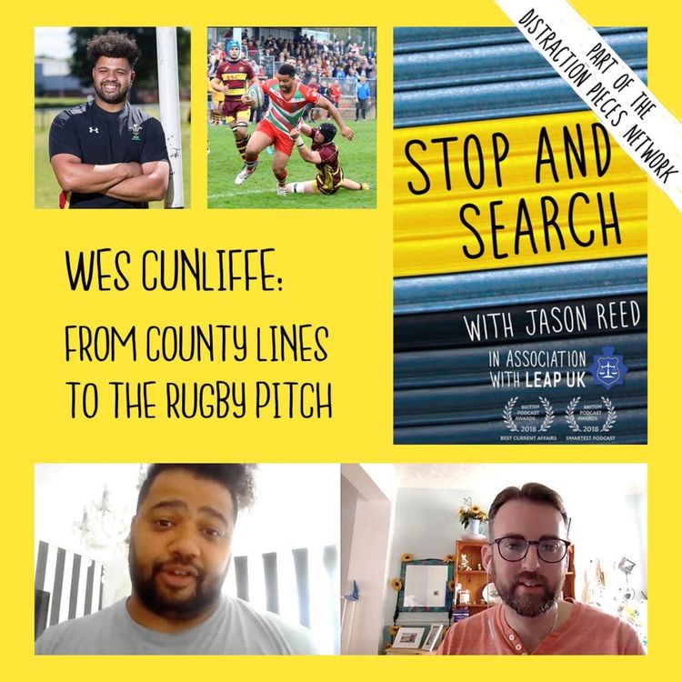 cover art for Wes Cunliffe: From County Lines to the Rugby Pitch