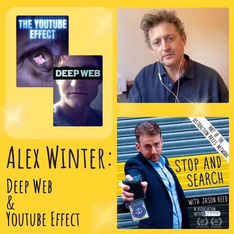 cover art for Alex Winter: Deep Web & Youtube Effect