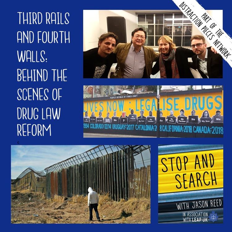 cover art for Third Rails and Fourth Walls: Behind the Scenes of Drug Law Reform