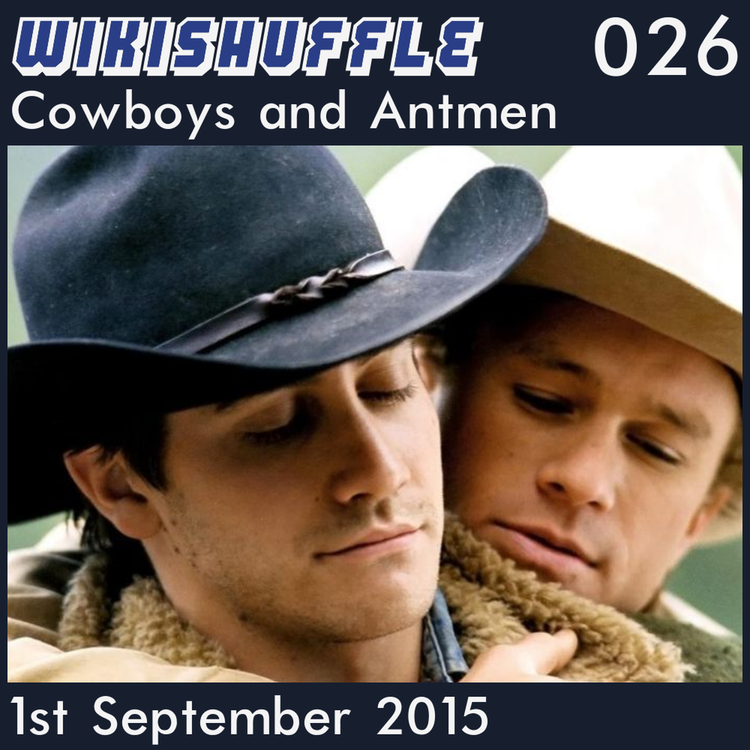 cover art for 026 - Cowboys and Antmen