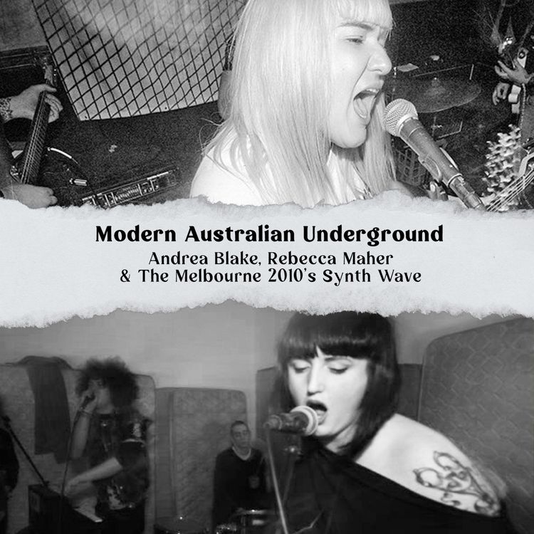 cover art for Andrea Blake, Rebecca Maher & the Melbourne 2010's Synth Wave
