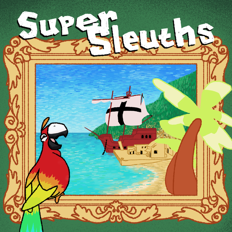 cover art for Super Sleuths Book 1 Trailer: 'The Pirate's Plunder'