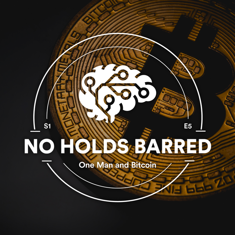 cover art for ONE MAN AND BITCOIN