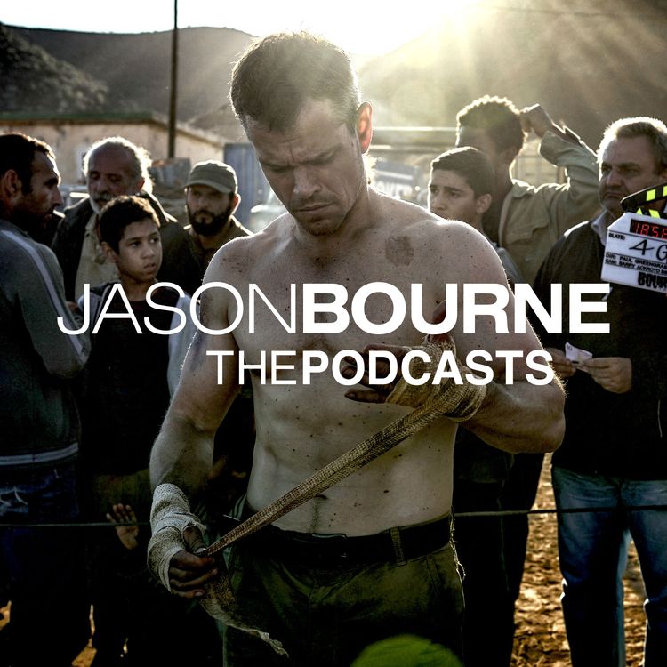 cover art for JASON BOURNE: Dara O’Briain with Matt Damon, Paul Greengrass and Frank Marshall