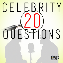 cover art for Celebrity 20 questions with