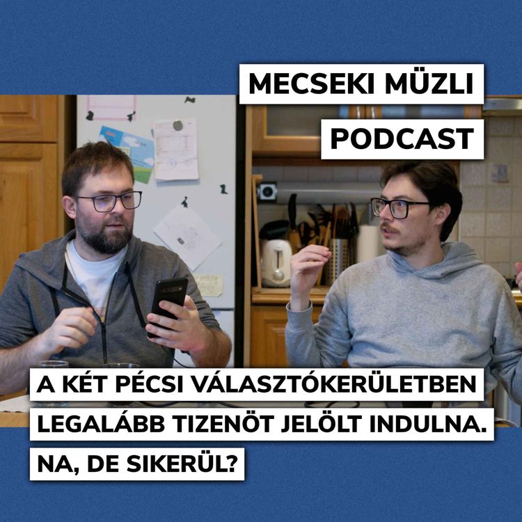cover art for A két pécsi választókerületben legalább tizenöt jelölt indulna. Na, de sikerül?