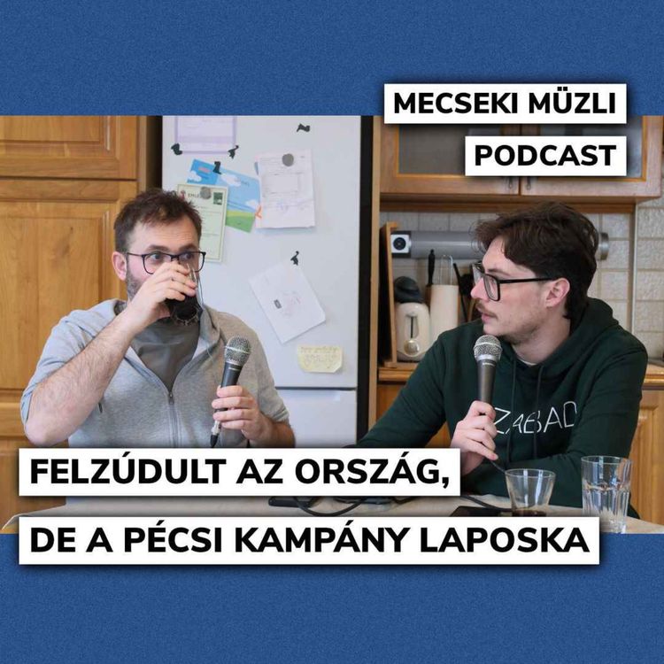 cover art for  Felzúdult az ország, de a pécsi kampány laposka 