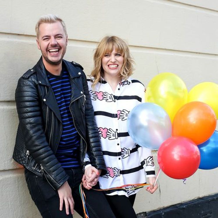 cover art for Jules and Sarah: The Drinking Game