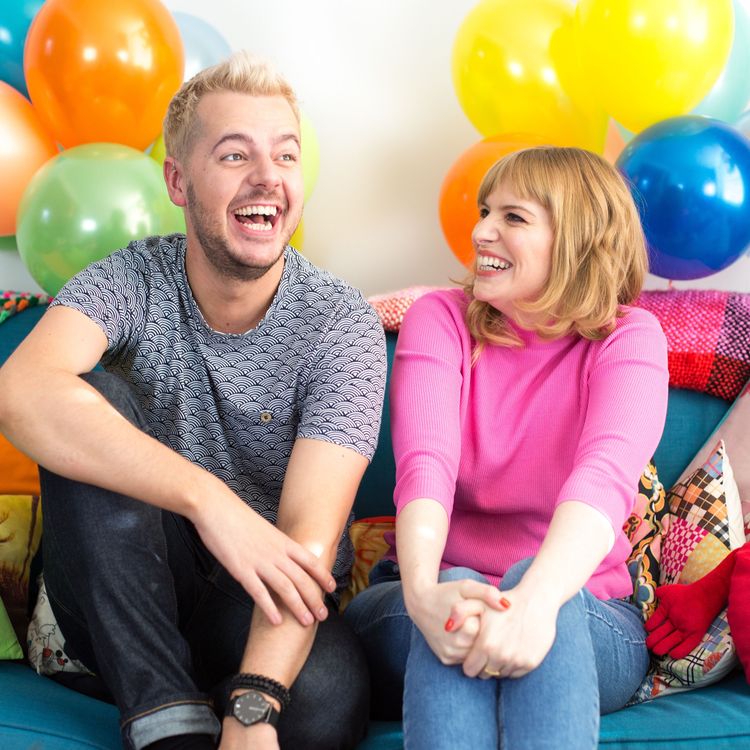 cover art for Jules and Sarah with luggage drama