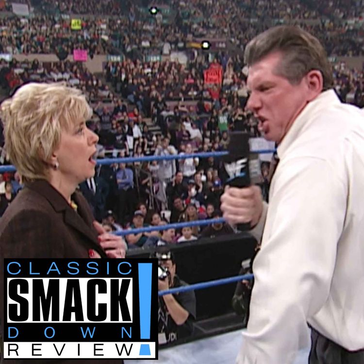cover art for Classic WWE SmackDown Review #65 | Kurt Angle vs Stone Cold vs Undertaker vs The Rock, Vince McMahon Wants A Divorce!