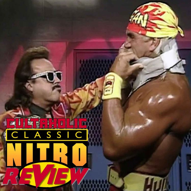 cover art for Classic WCW Nitro Review #04 | The Giant Runs Wild, Lex Luger and Randy Savage Square Up