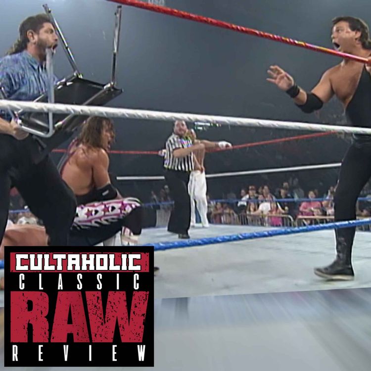cover art for Classic WWE Raw Review #134 | Bret Hart And Hakushi Battle Jerry Lawler and Isaac Yankem, Bulldog Versus Janetty