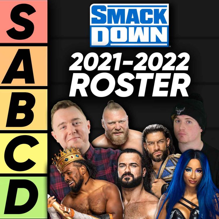 cover art for TIER LIST: WWE SmackDown Roster 2021-2022