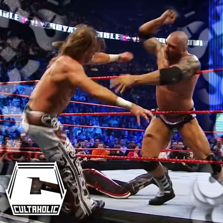 cover art for Cultaholic Wrestling Podcast 208: What Is The Best Royal Rumble Elimination Of All Time?