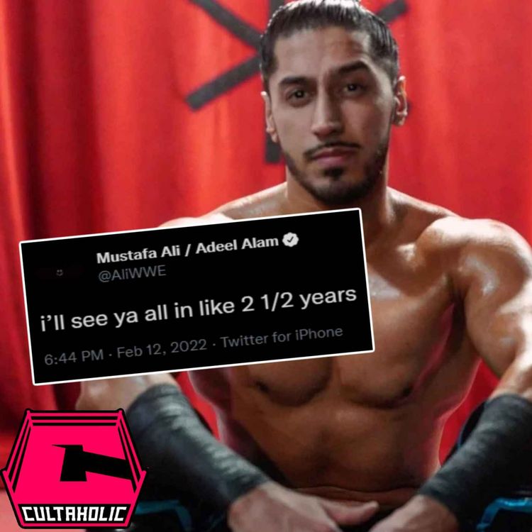 cover art for Mustafa Ali Sitting Out WWE Contract, AEW Talent Responds | Big WrestleMania 38 Title Match Plans |  WRESTLING NEWS