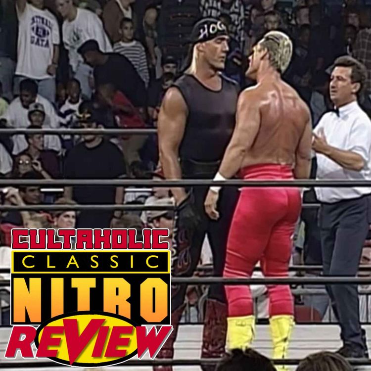 cover art for Classic WCW Nitro Review #12 | Hulk Hogan Vs Sting For The First Time Ever!