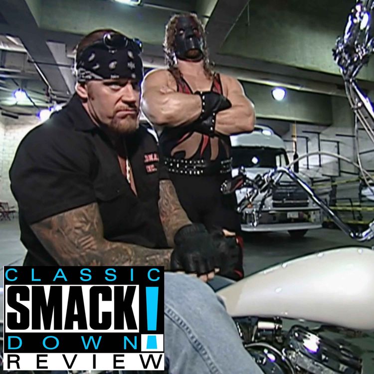cover art for Classic WWE SmackDown Review #79 | Angle vs Austin NO DQ Match, Undertaker Wants Revenge On Triple H