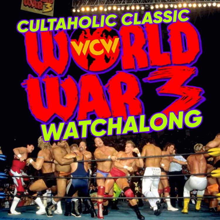 cover art for WCW World War 3 1995 (60 Men, 3 Rings, 1 WORLD CHAMPION!) | Cultaholic Classic Watchalong 