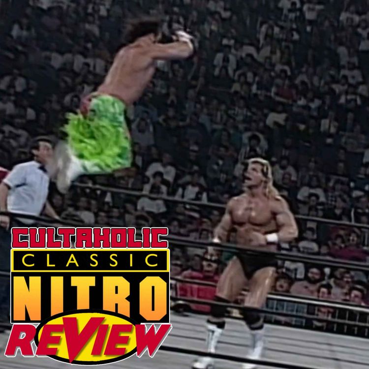 cover art for Classic WCW Nitro Review #14 | Lex Luger Challenges Randy Savage For The WCW Championship, Charles Barkley Teases Joining The Four Horsemen