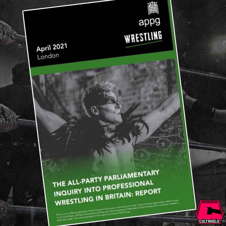 cover art for Alex Davies-Jones MP from the All-Party Parliamentary Group for Wrestling | CULTAHOLIC INTERVIEW