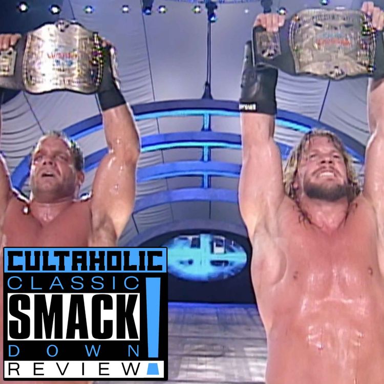 cover art for Classic WWE SmackDown Review #95 | Jericho And Benoit vs Austin And Vince, King Of The Ring Qualifiers